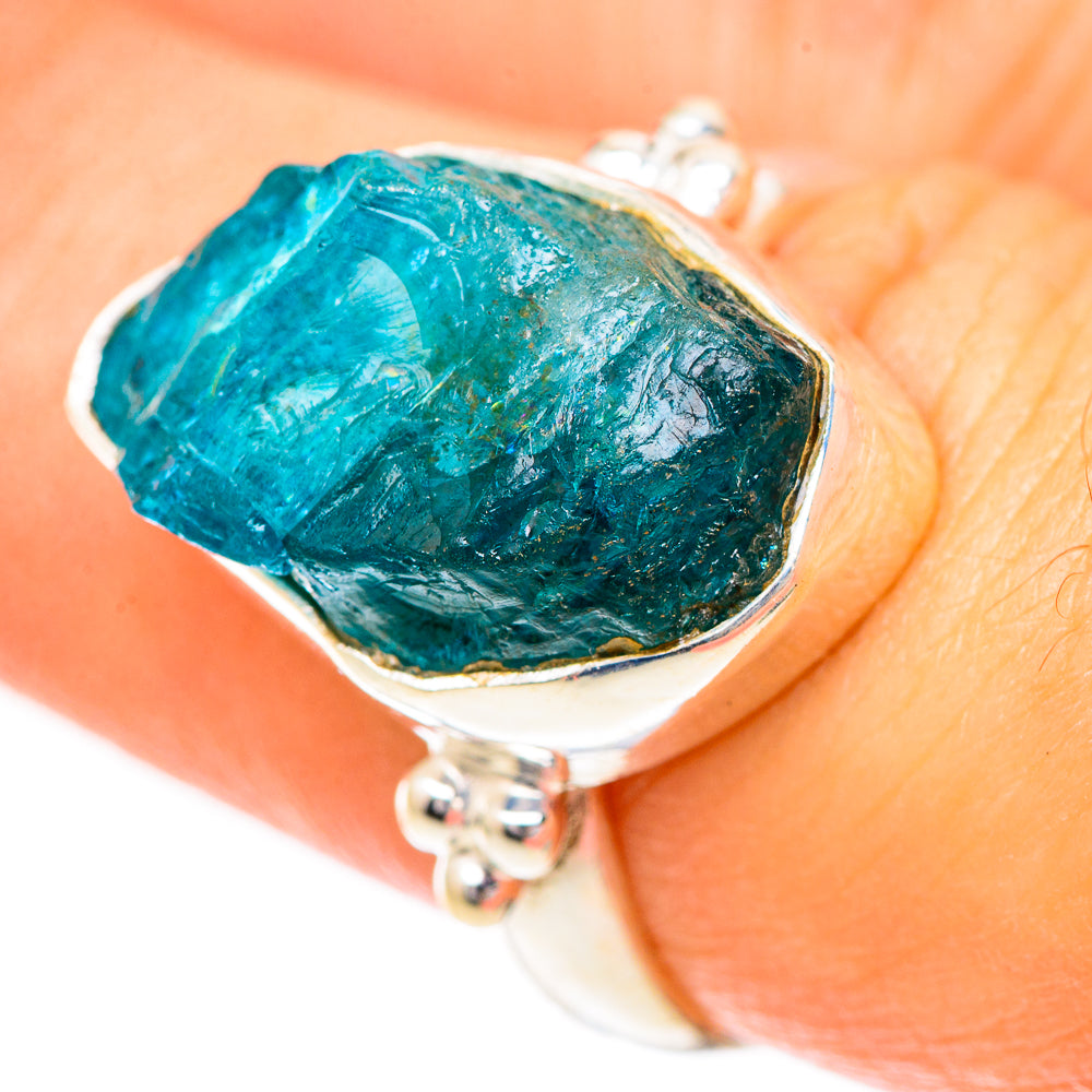 Apatite Rings handcrafted by Anasilvercos - RING125445