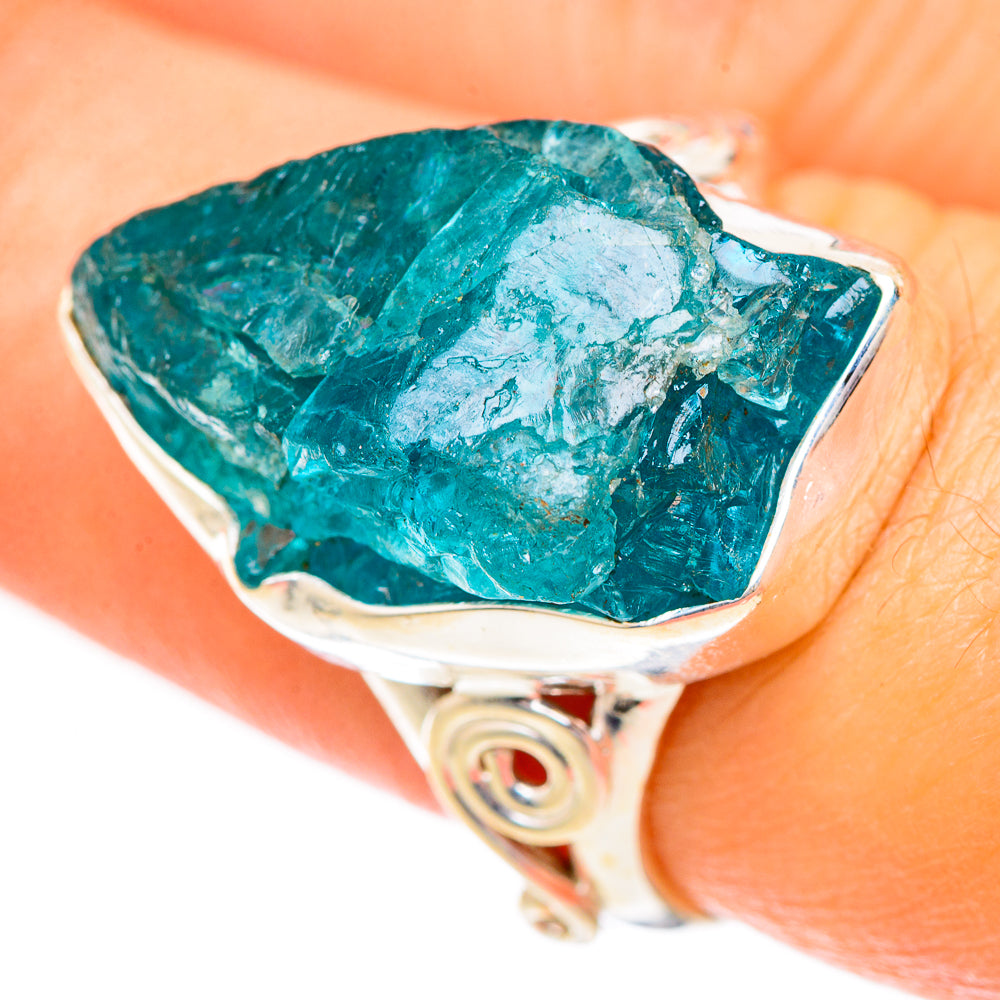 Apatite Rings handcrafted by Anasilvercos - RING125448