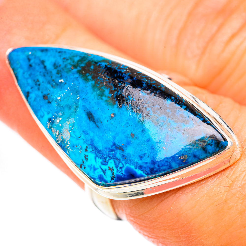 Shattuckite Rings handcrafted by Anasilvercos - RING125499