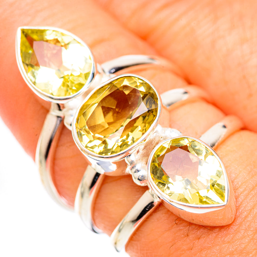 Citrine Rings handcrafted by Anasilvercos - RING125511