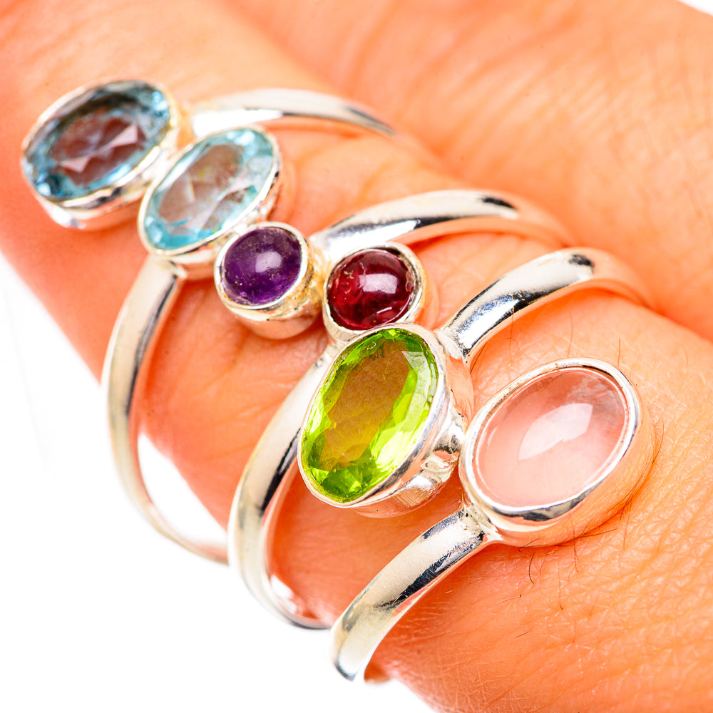 Peridot Rings handcrafted by Anasilvercos - RING125583