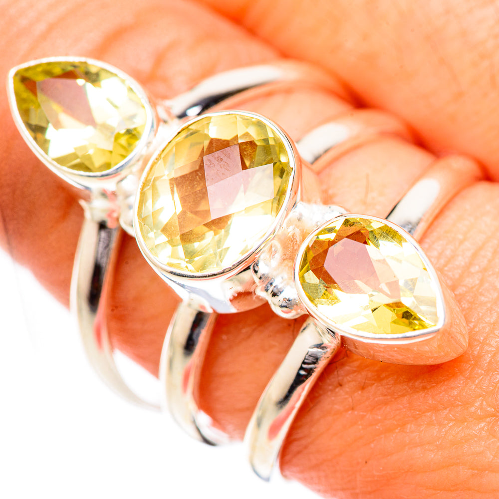Citrine Rings handcrafted by Anasilvercos - RING125620