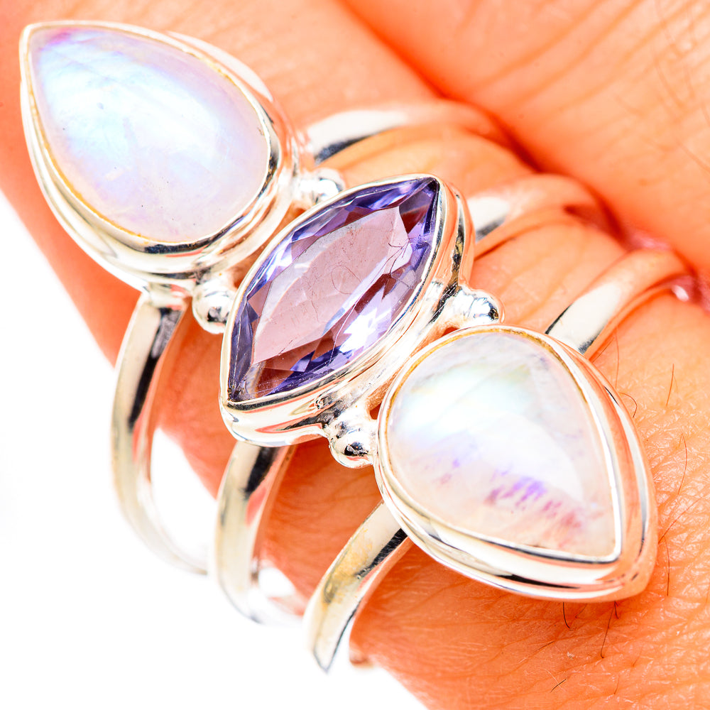 Tanzanite Rings handcrafted by Anasilvercos - RING125645