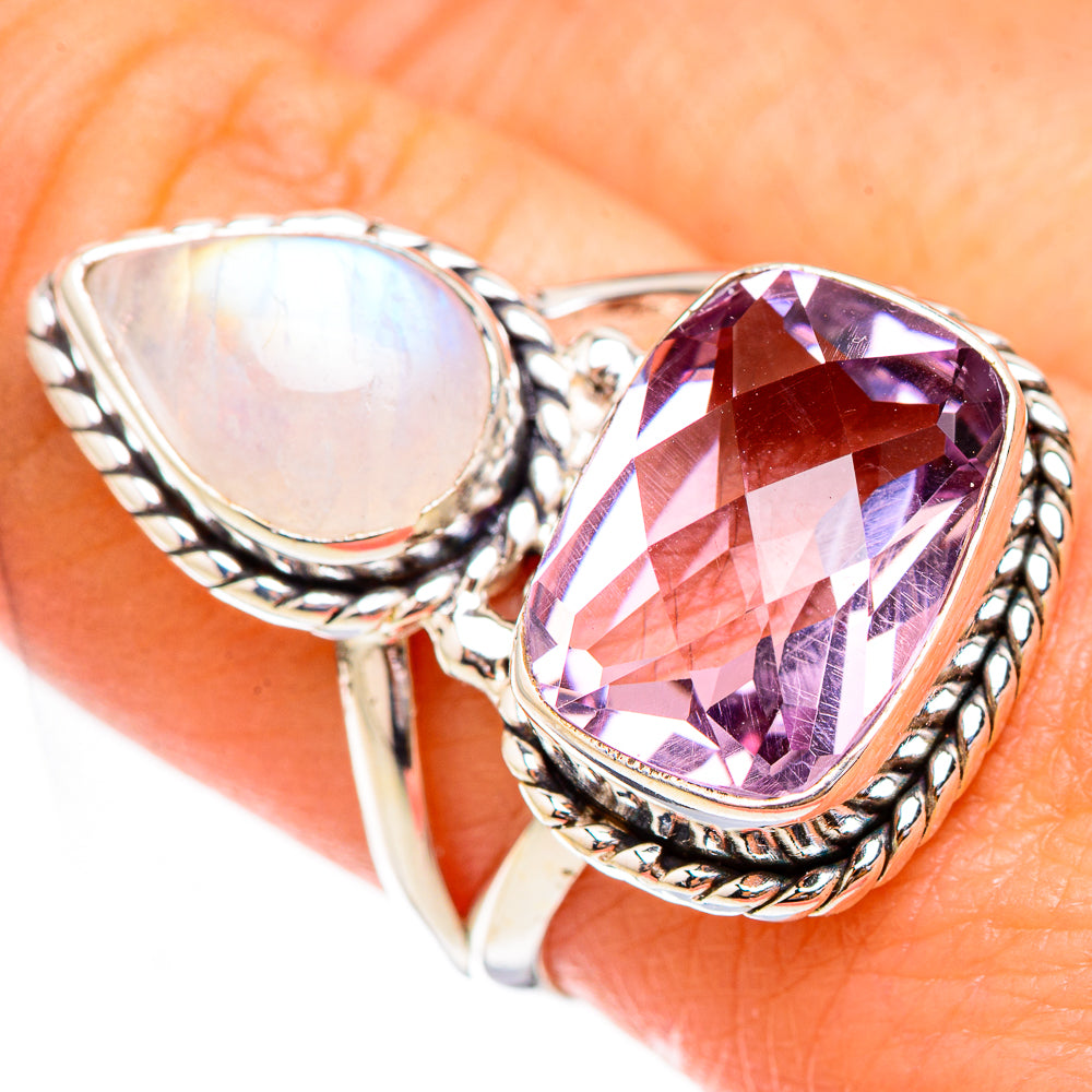 Amethyst Rings handcrafted by Anasilvercos - RING125775