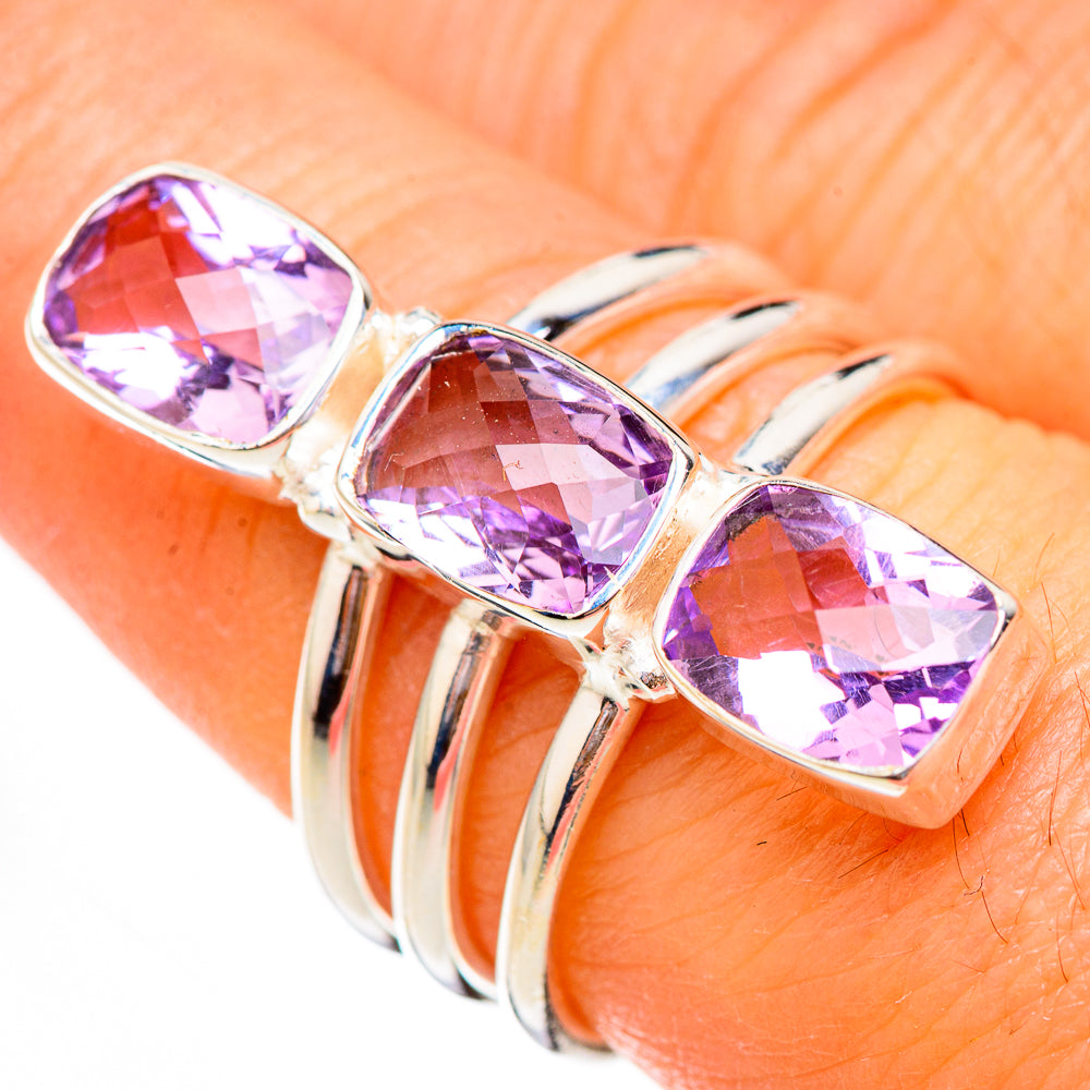 Amethyst Rings handcrafted by Anasilvercos - RING125776