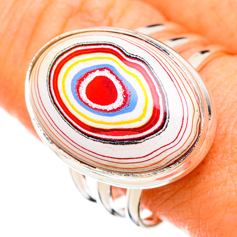 Fordite Rings handcrafted by Anasilvercos - RING125786