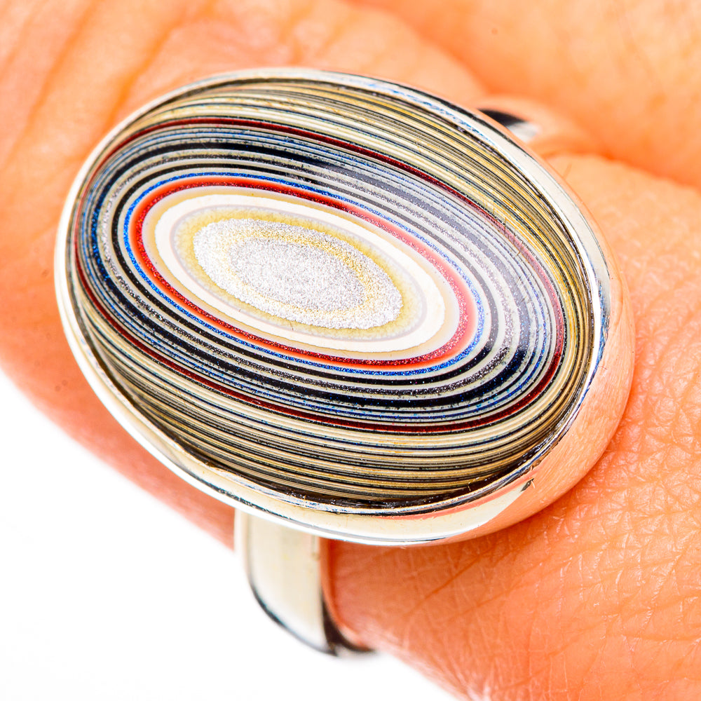 Fordite Rings handcrafted by Anasilvercos - RING125788