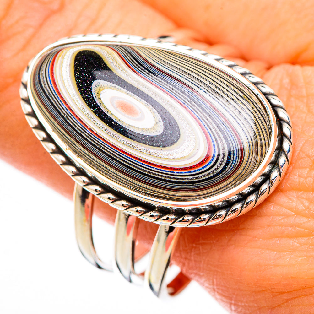 Fordite Rings handcrafted by Anasilvercos - RING125815