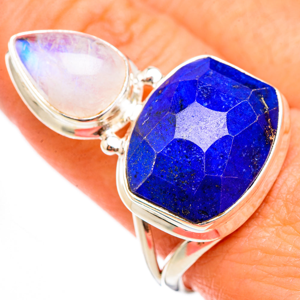 Lapis Lazuli Rings handcrafted by Anasilvercos - RING125819