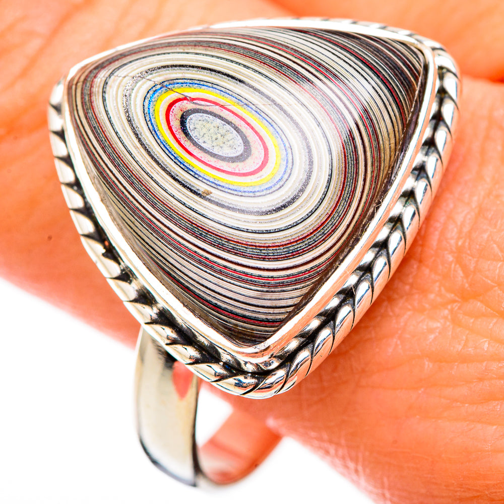 Fordite Rings handcrafted by Anasilvercos - RING125839