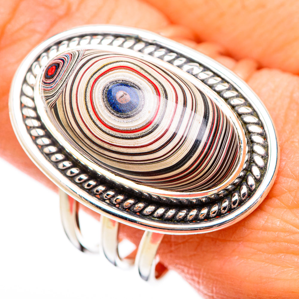 Fordite Rings handcrafted by Anasilvercos - RING125844