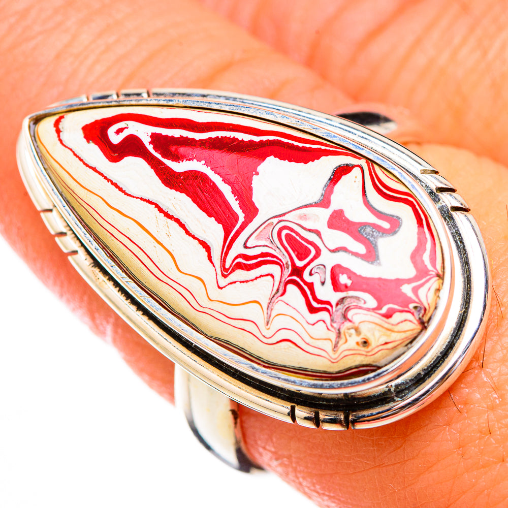 Fordite Rings handcrafted by Anasilvercos - RING125858