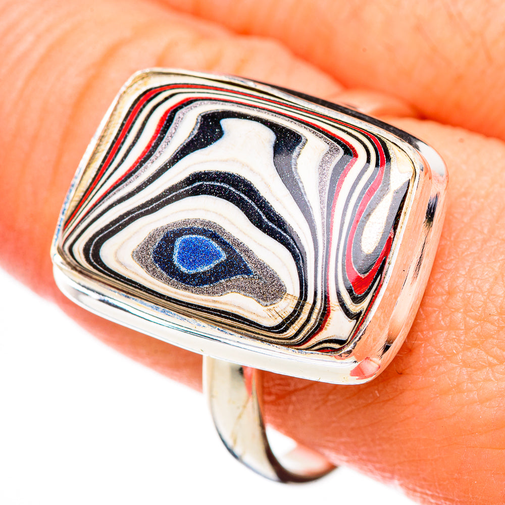 Fordite Rings handcrafted by Anasilvercos - RING125874