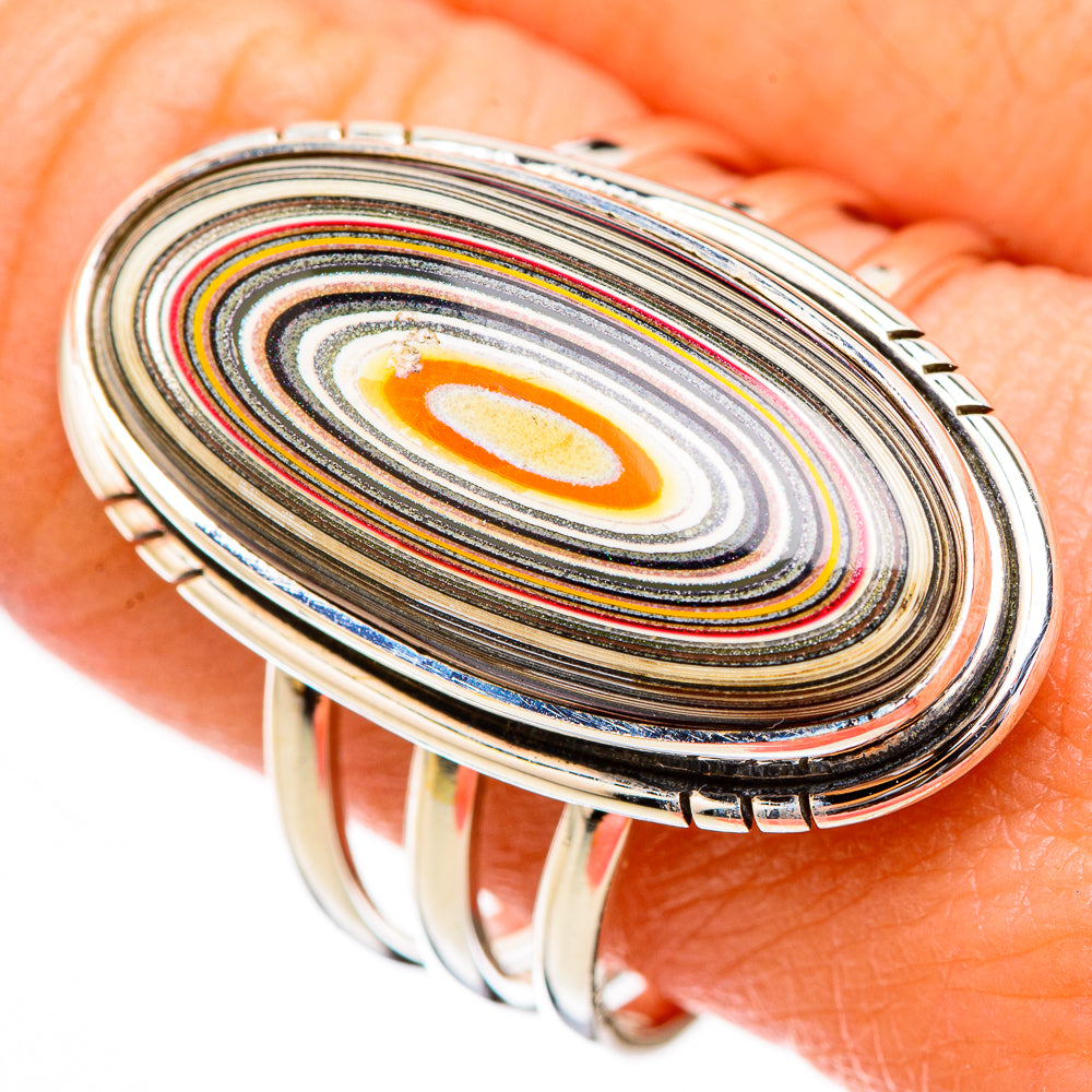 Fordite Rings handcrafted by Anasilvercos - RING125896