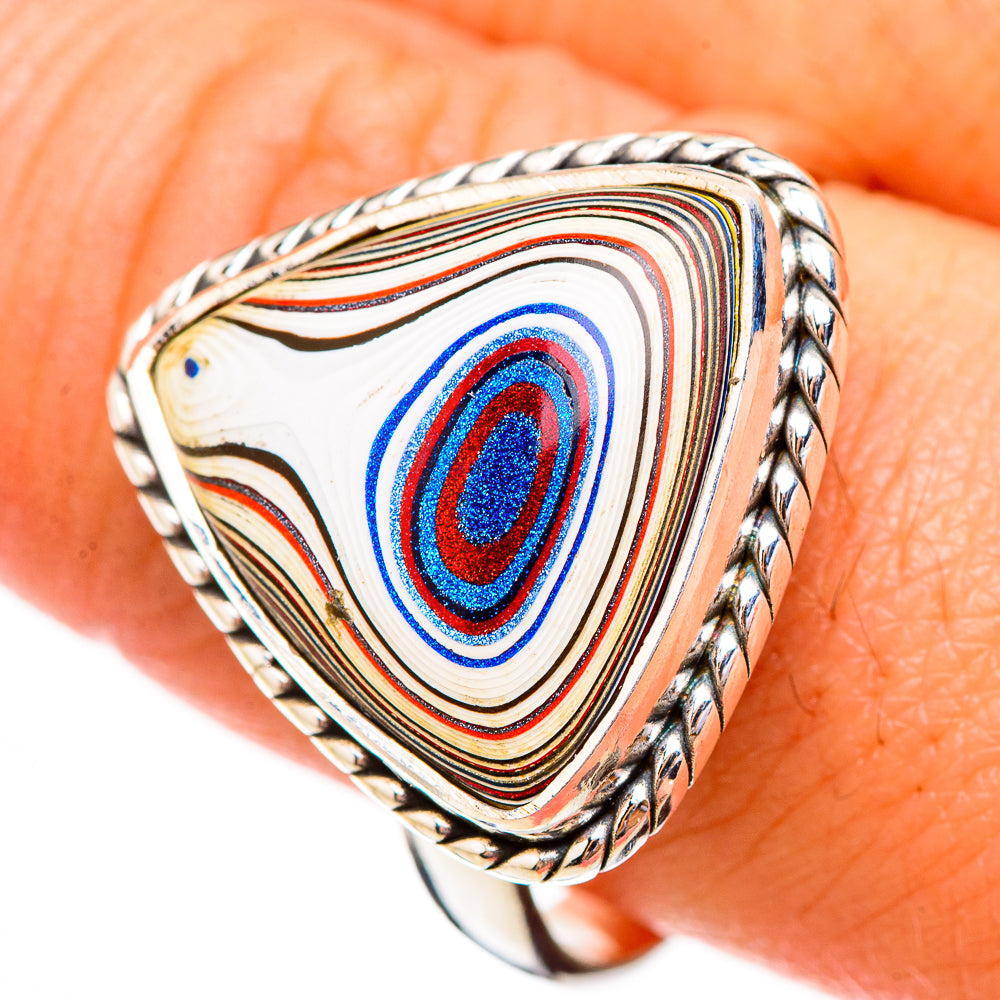 Fordite Rings handcrafted by Anasilvercos - RING125988