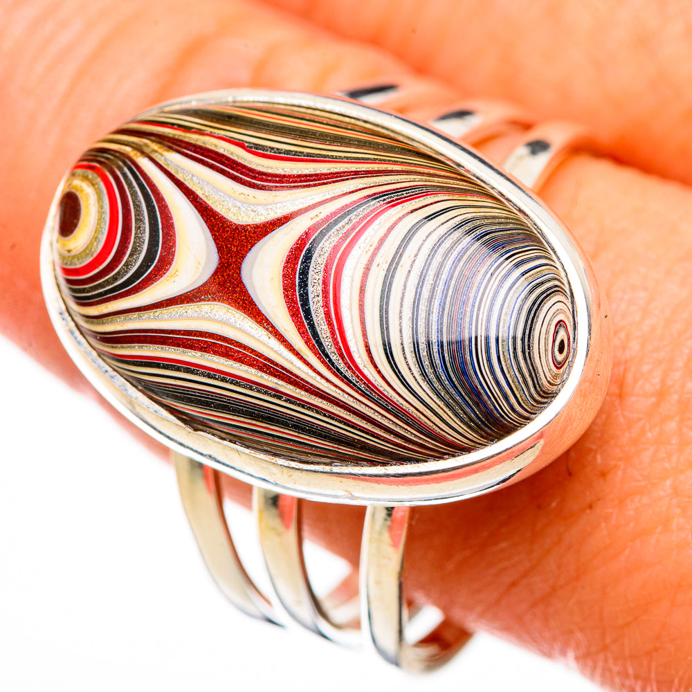 Fordite Rings handcrafted by Anasilvercos - RING125991