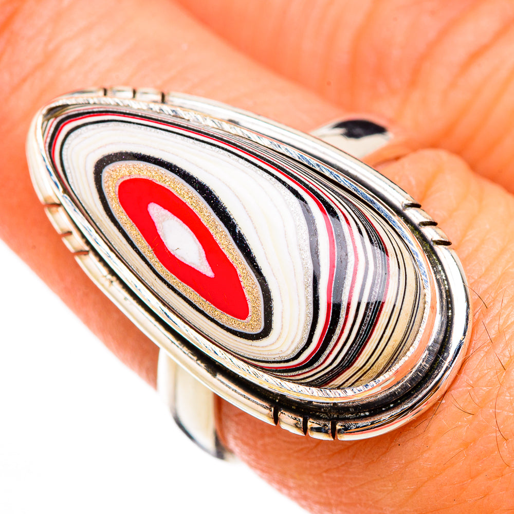 Fordite Rings handcrafted by Anasilvercos - RING125993