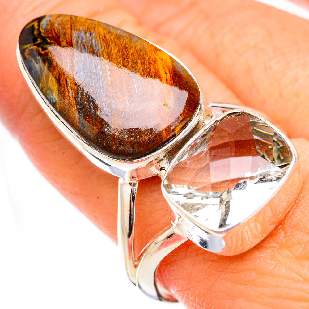 Pietersite Rings handcrafted by Anasilvercos - RING126036