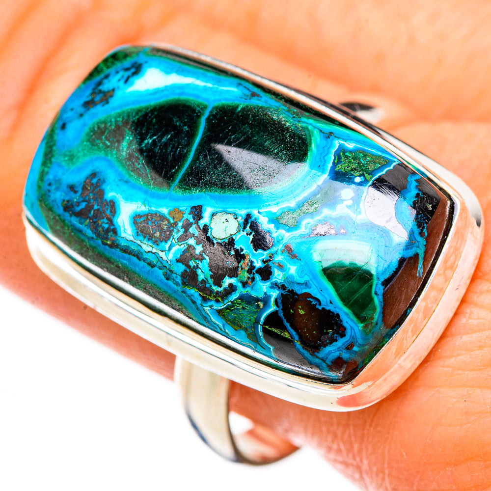 Shattuckite Rings handcrafted by Anasilvercos - RING126052