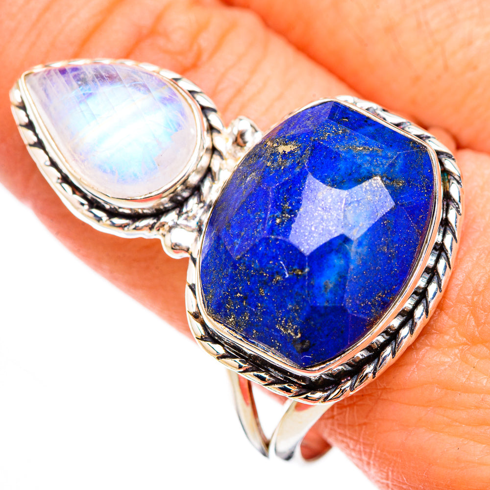 Lapis Lazuli Rings handcrafted by Anasilvercos - RING126056