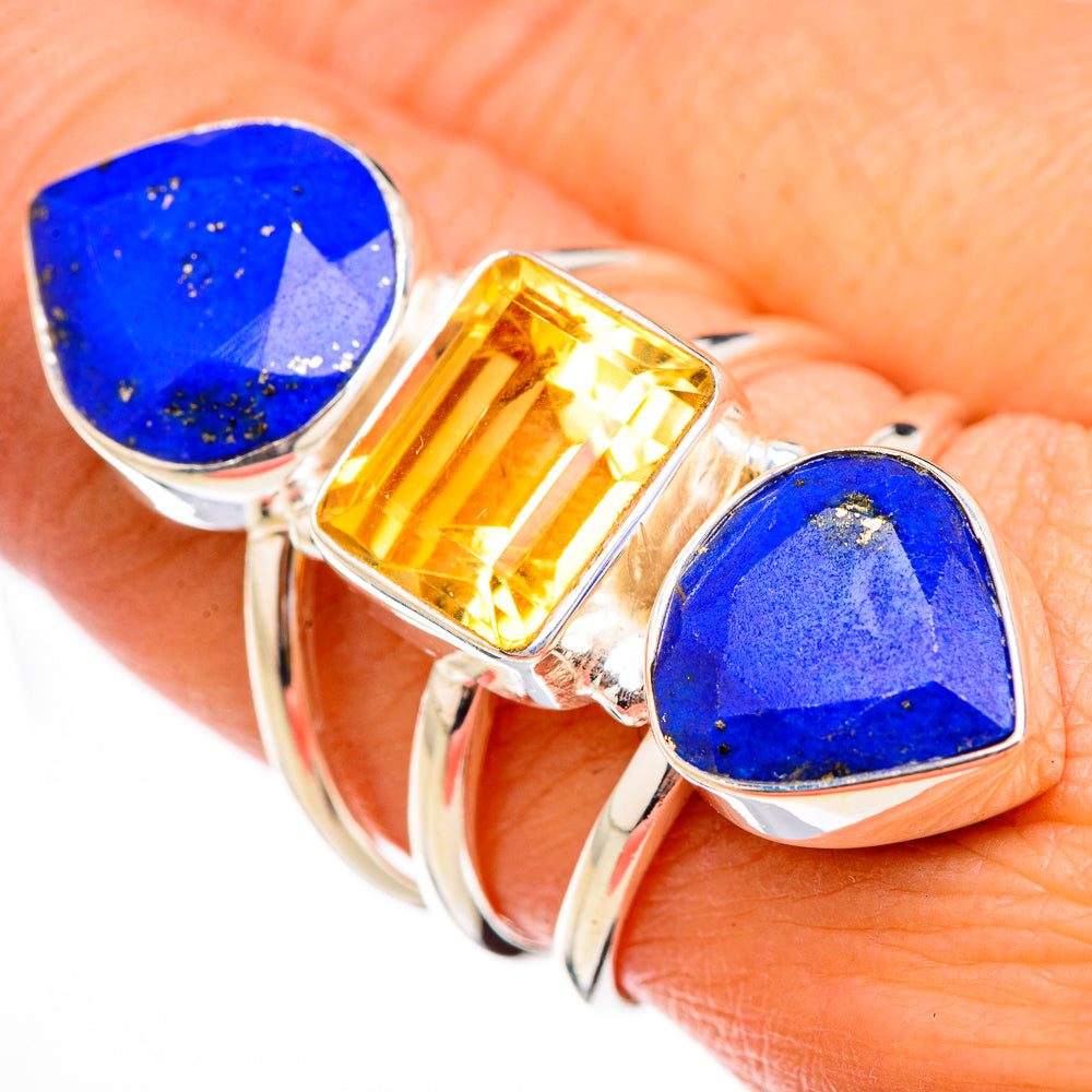Citrine Rings handcrafted by Anasilvercos - RING126073