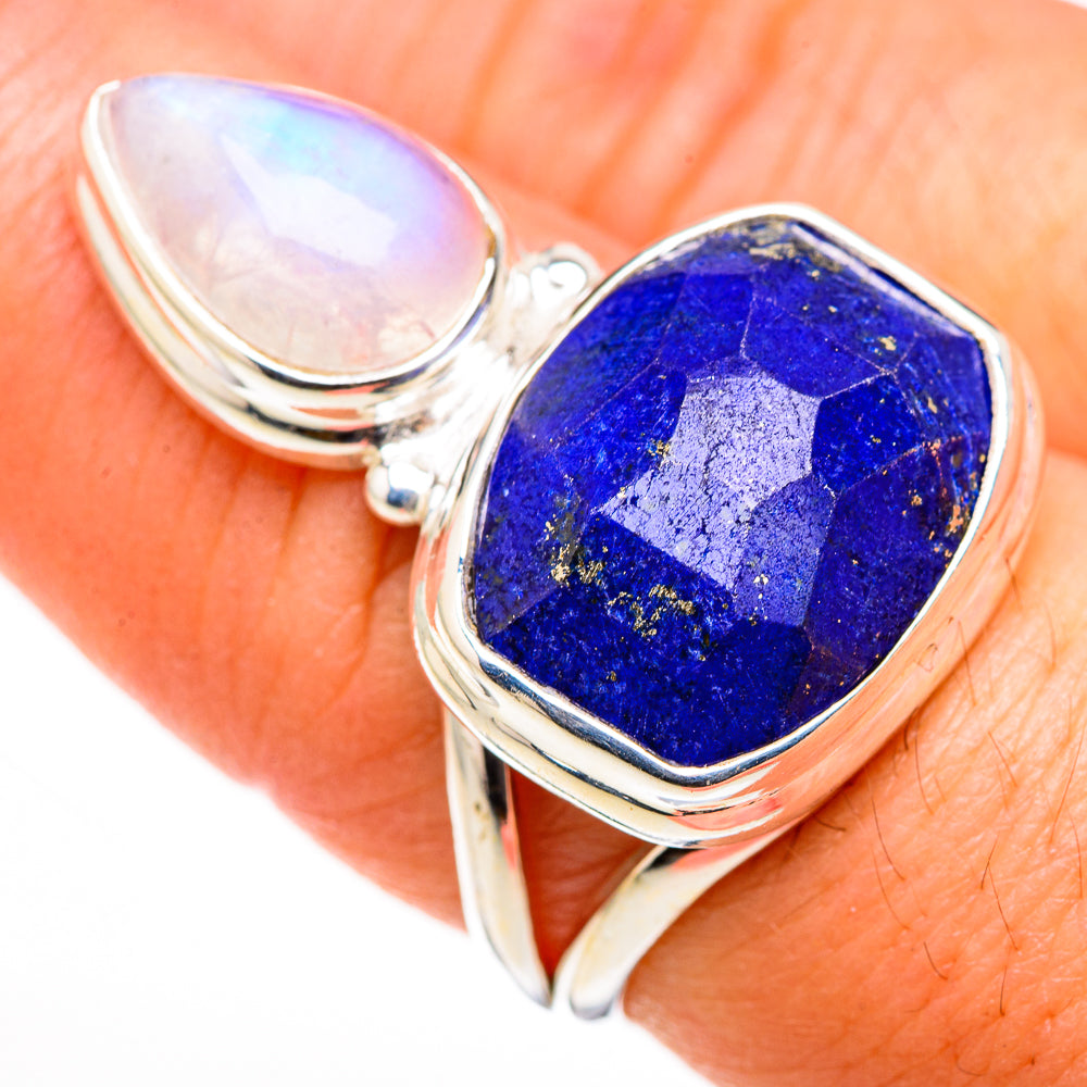 Lapis Lazuli Rings handcrafted by Anasilvercos - RING126092