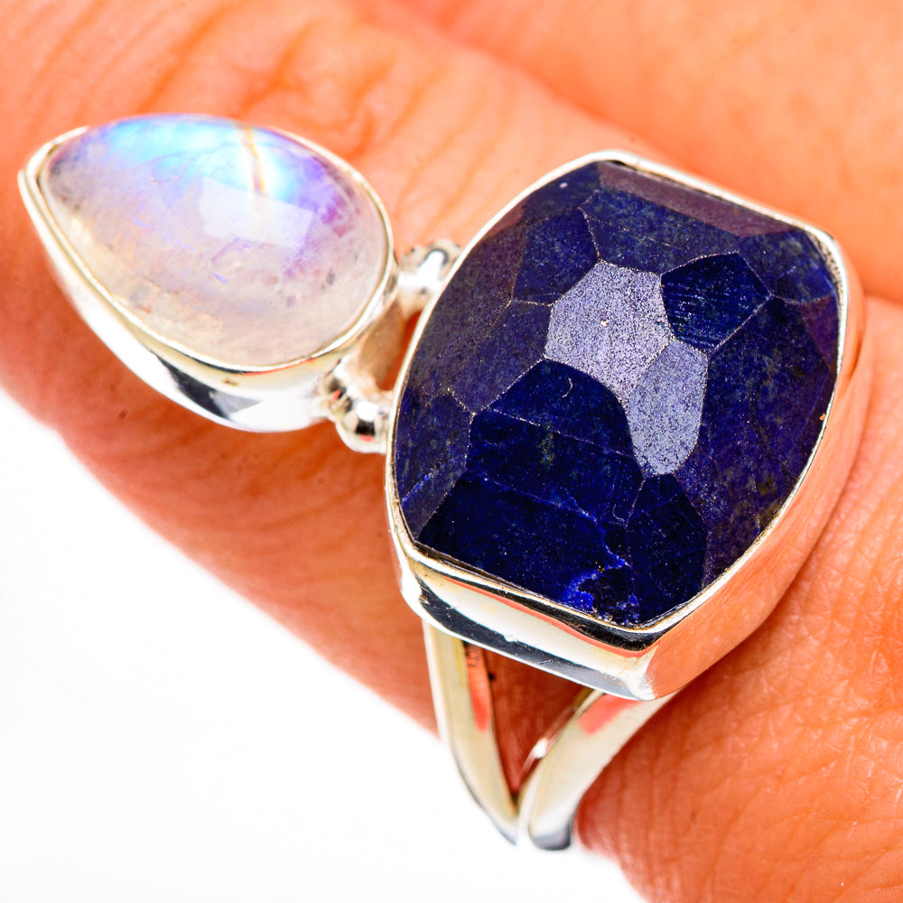Lapis Lazuli Rings handcrafted by Anasilvercos - RING126113