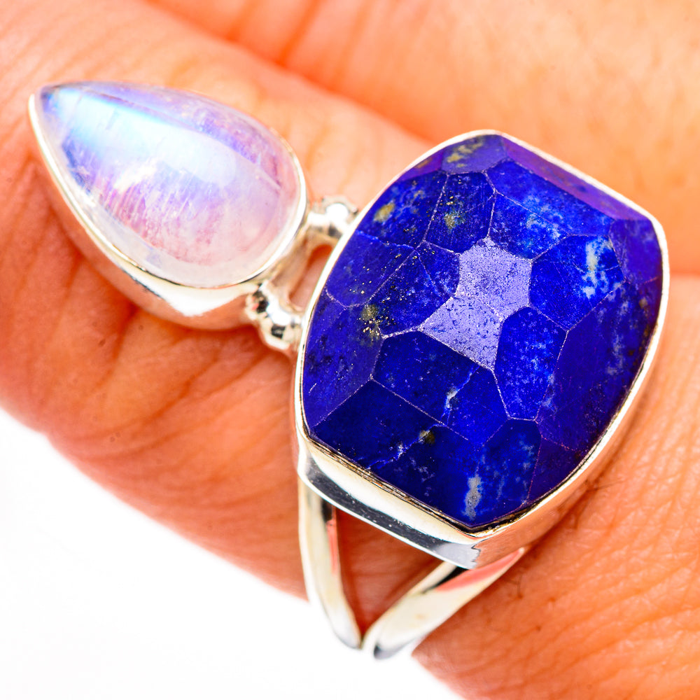 Lapis Lazuli Rings handcrafted by Anasilvercos - RING126124