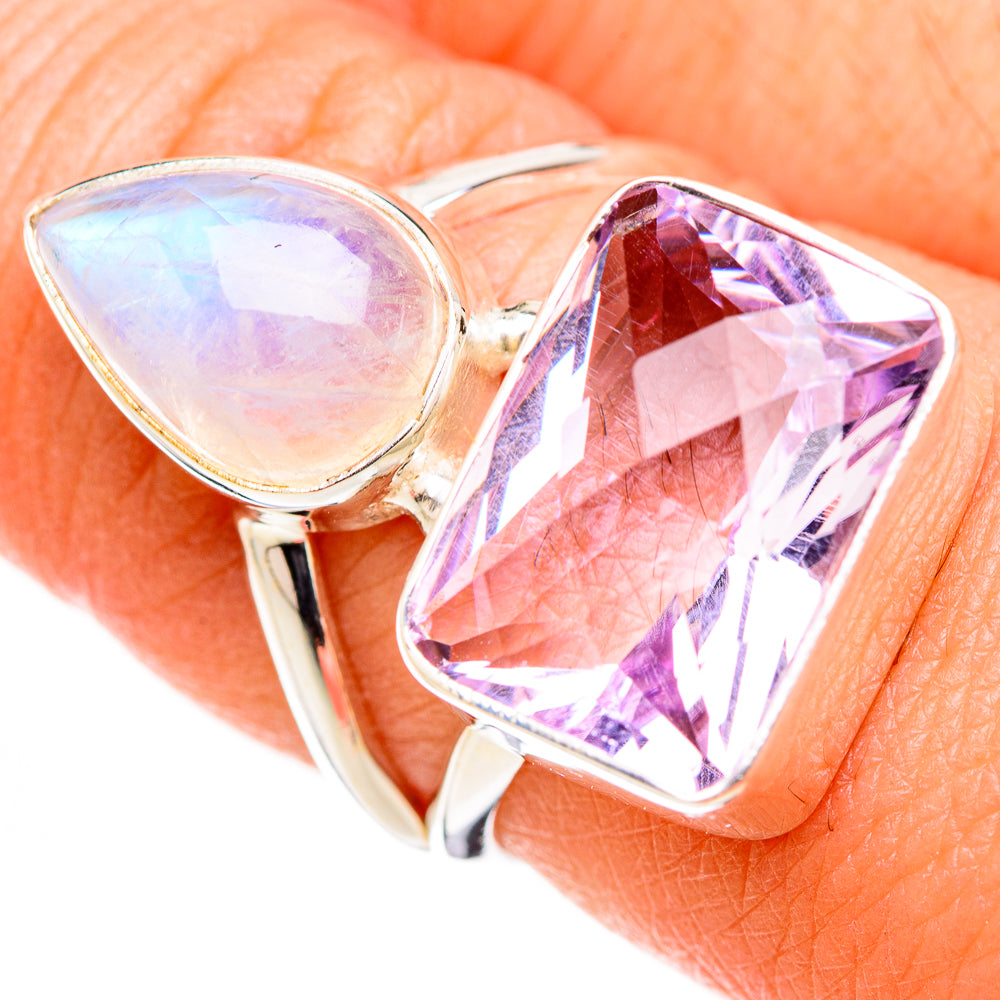 Amethyst Rings handcrafted by Anasilvercos - RING126153