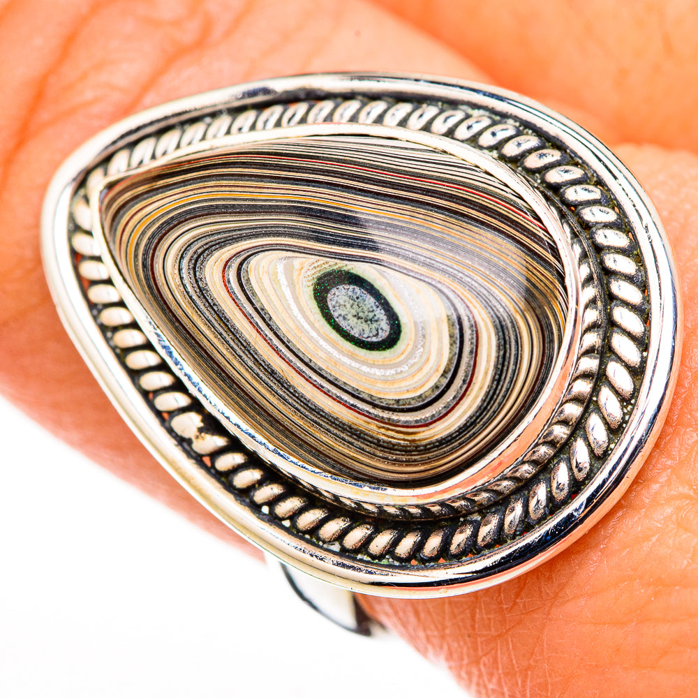 Fordite Rings handcrafted by Anasilvercos - RING126160