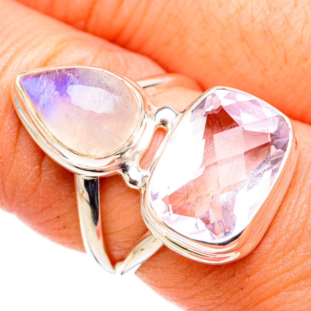 Pink Amethyst Rings handcrafted by Anasilvercos - RING126172