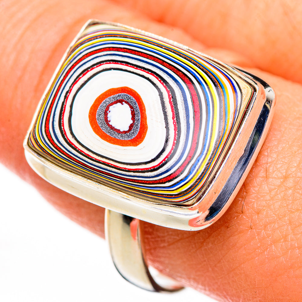 Fordite Rings handcrafted by Anasilvercos - RING126180