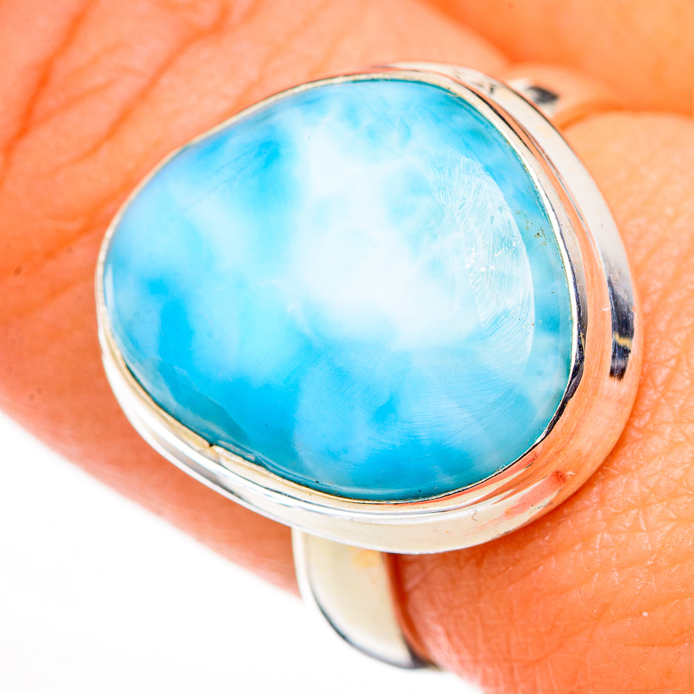 Larimar Rings handcrafted by Anasilvercos - RING126181