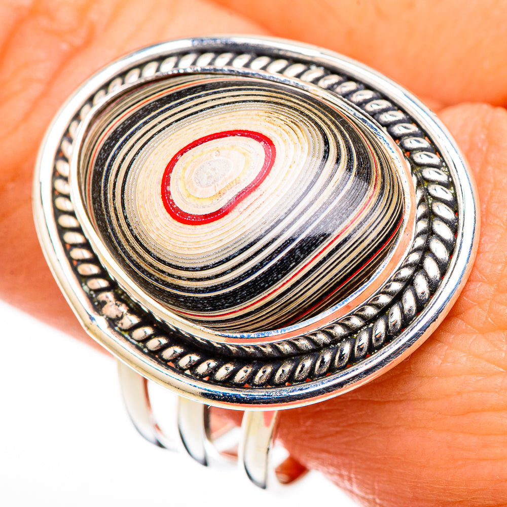 Fordite Rings handcrafted by Anasilvercos - RING126213
