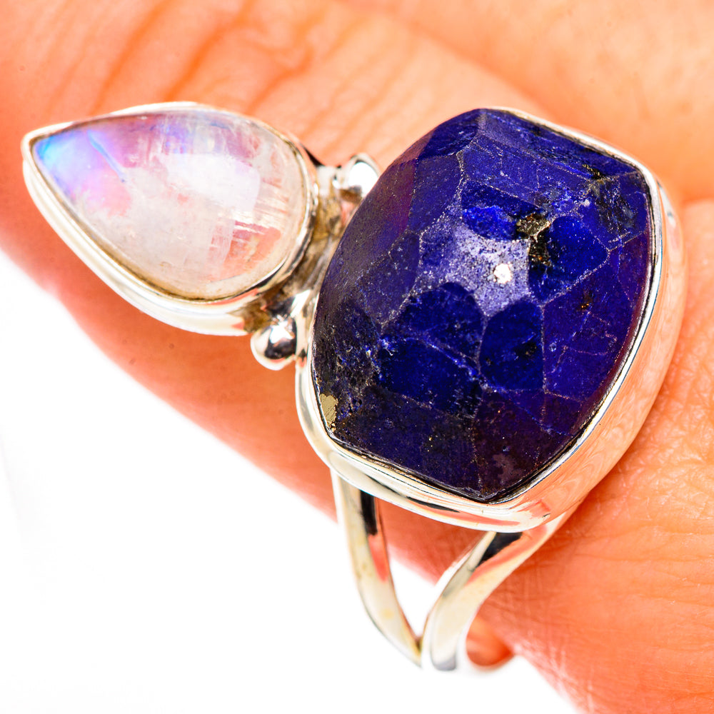 Lapis Lazuli Rings handcrafted by Anasilvercos - RING126215