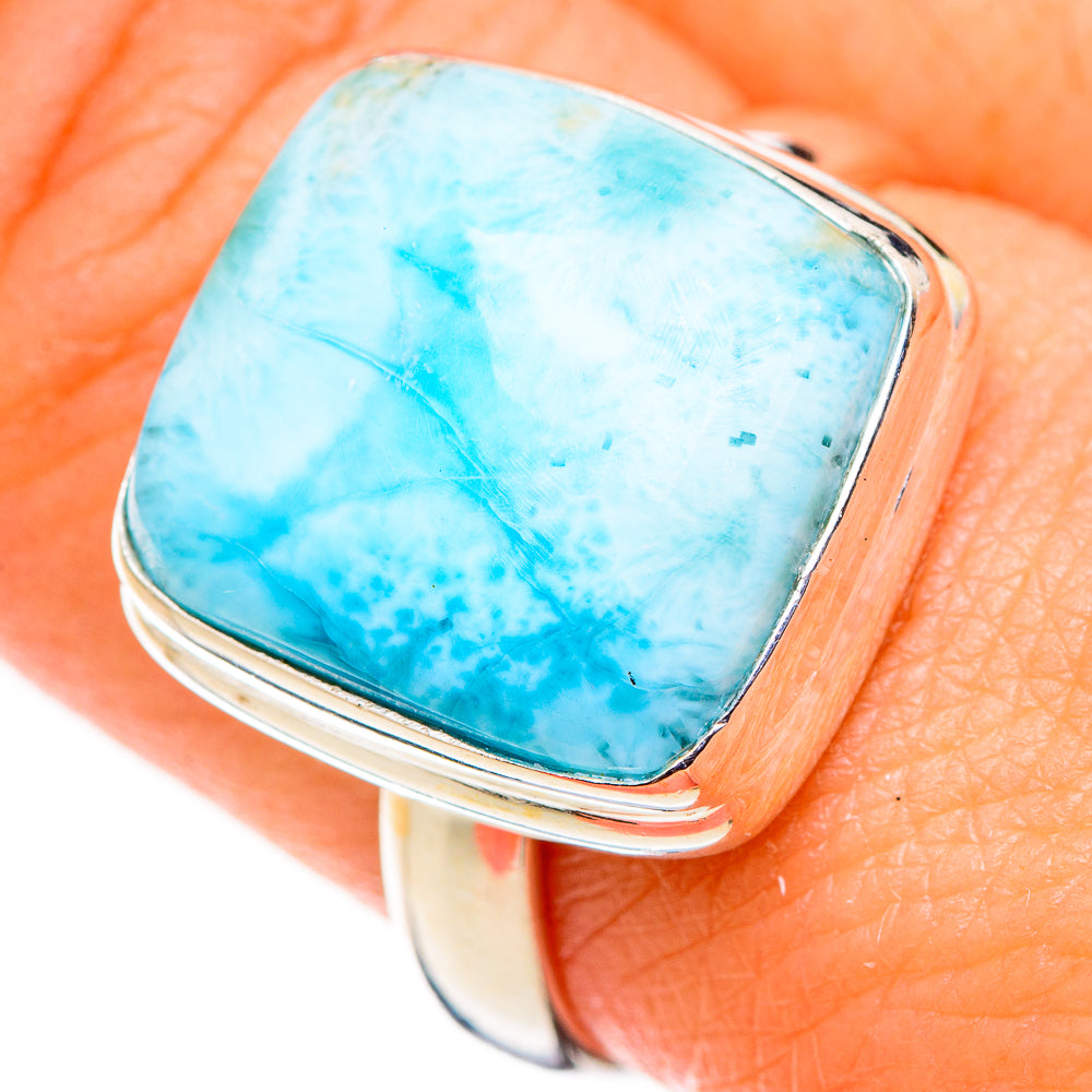 Larimar Rings handcrafted by Anasilvercos - RING126231