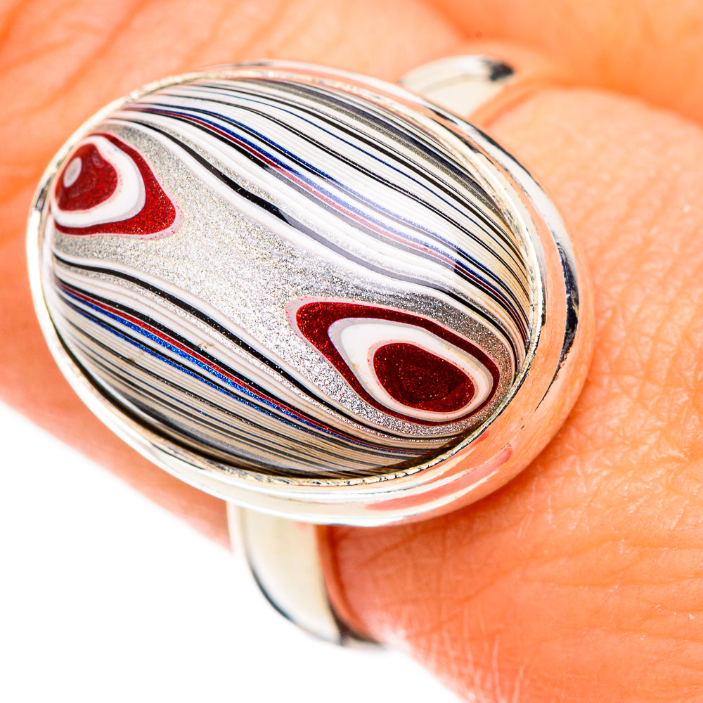Fordite Rings handcrafted by Anasilvercos - RING126260