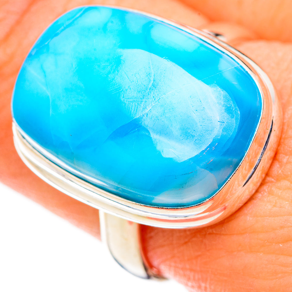 Larimar Rings handcrafted by Anasilvercos - RING126266