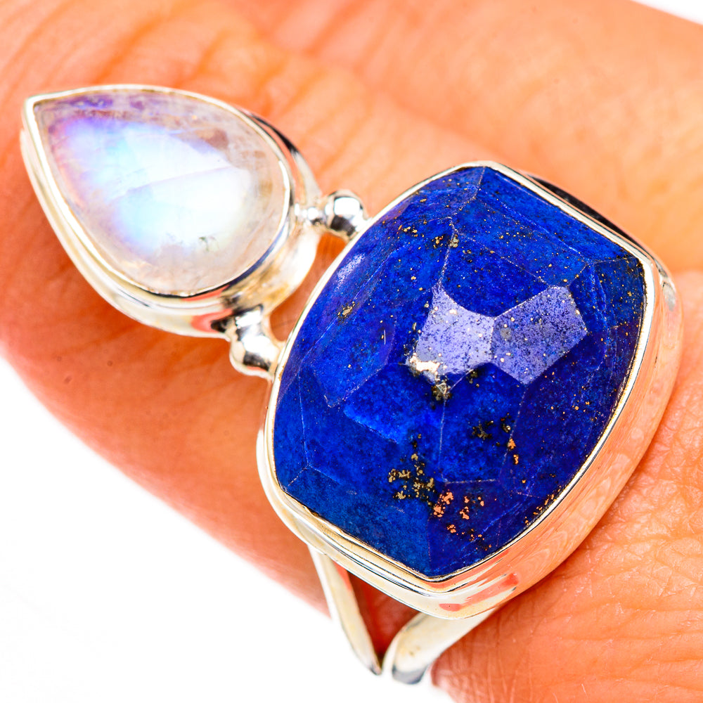 Lapis Lazuli Rings handcrafted by Anasilvercos - RING126298