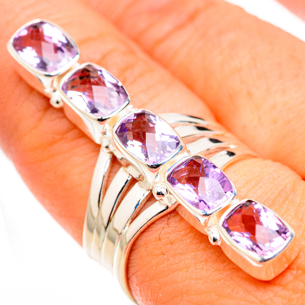 Amethyst Rings handcrafted by Anasilvercos - RING126368