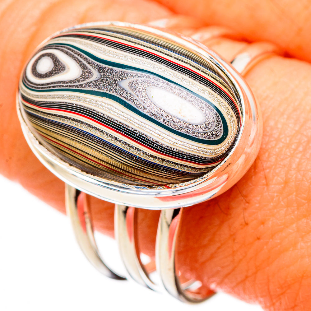 Fordite Rings handcrafted by Anasilvercos - RING126395