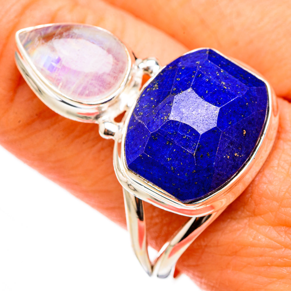 Lapis Lazuli Rings handcrafted by Anasilvercos - RING126400