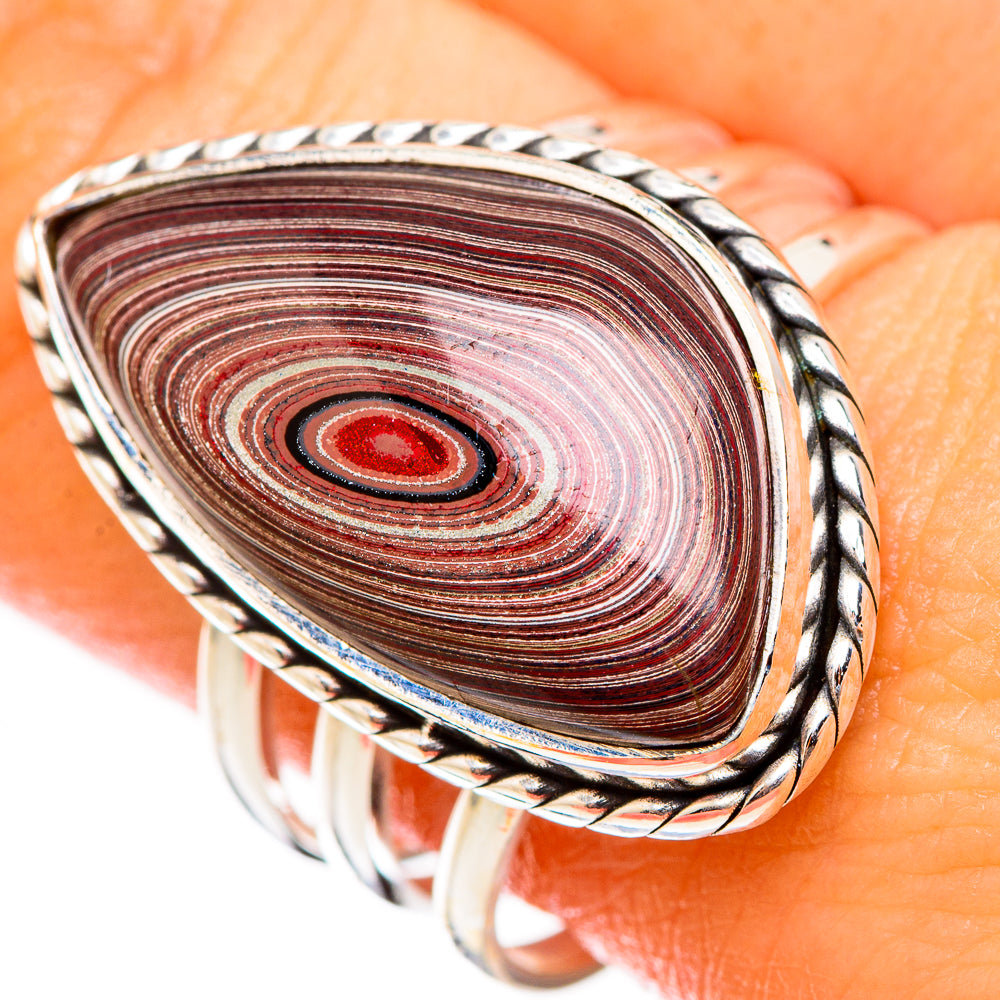 Fordite Rings handcrafted by Anasilvercos - RING126406