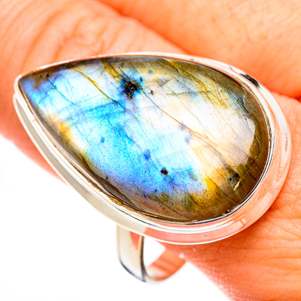 Labradorite Rings handcrafted by Anasilvercos - RING126600