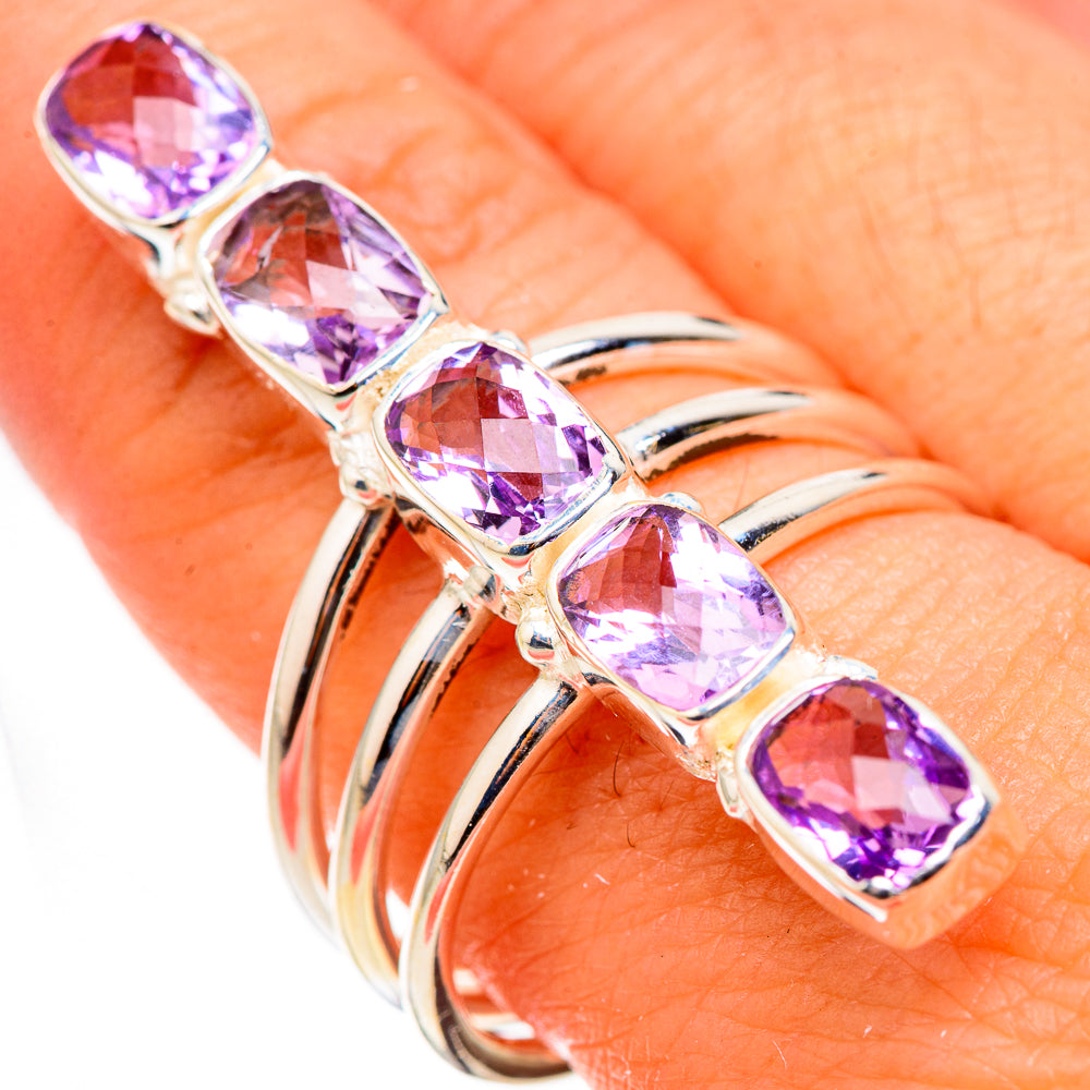 Amethyst Rings handcrafted by Anasilvercos - RING126617