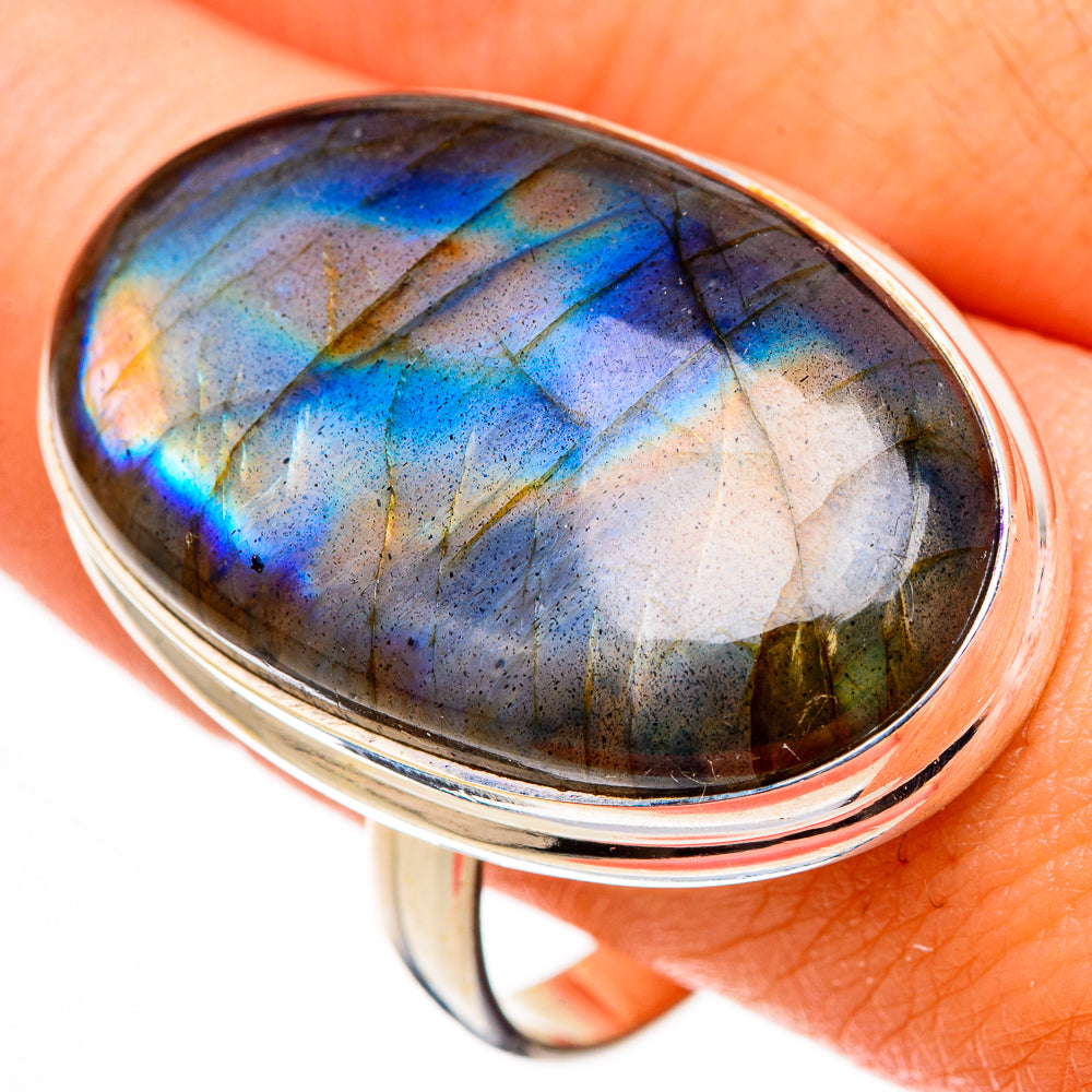 Labradorite Rings handcrafted by Anasilvercos - RING126627