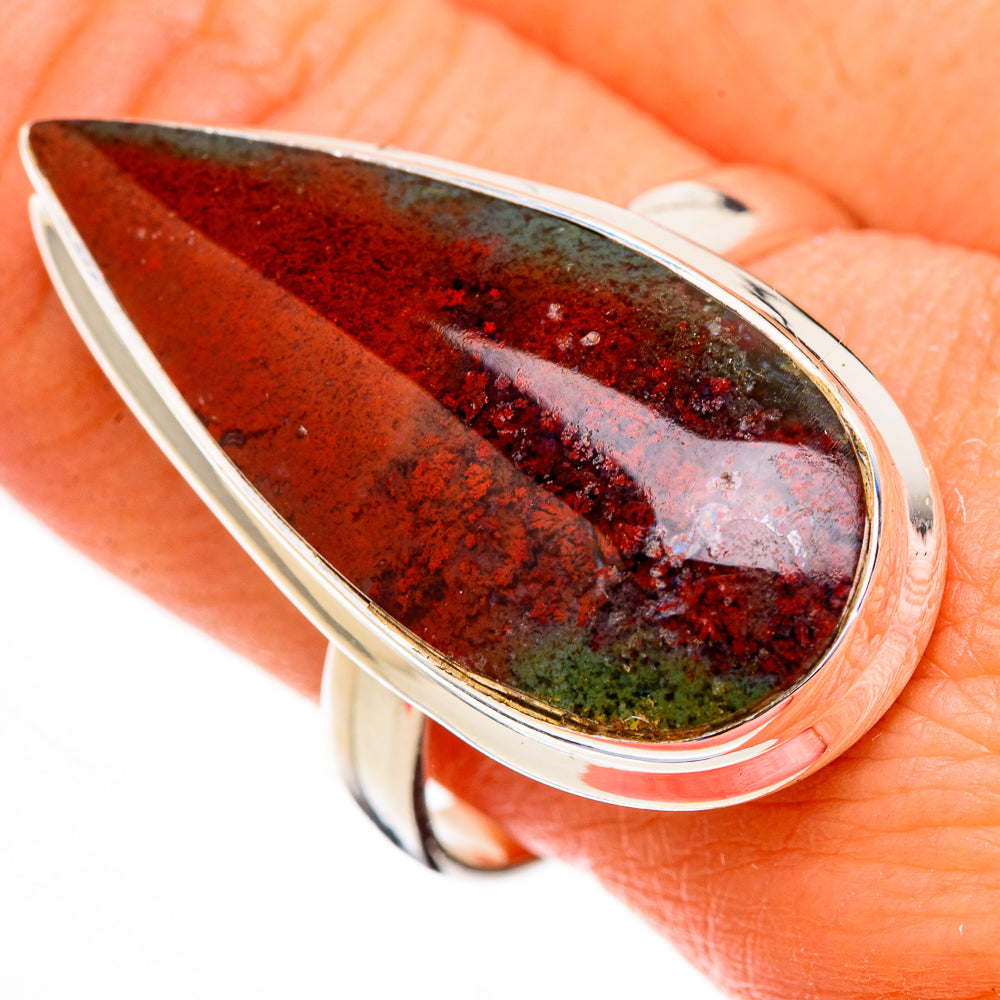 Bloodstone Rings handcrafted by Anasilvercos - RING126660