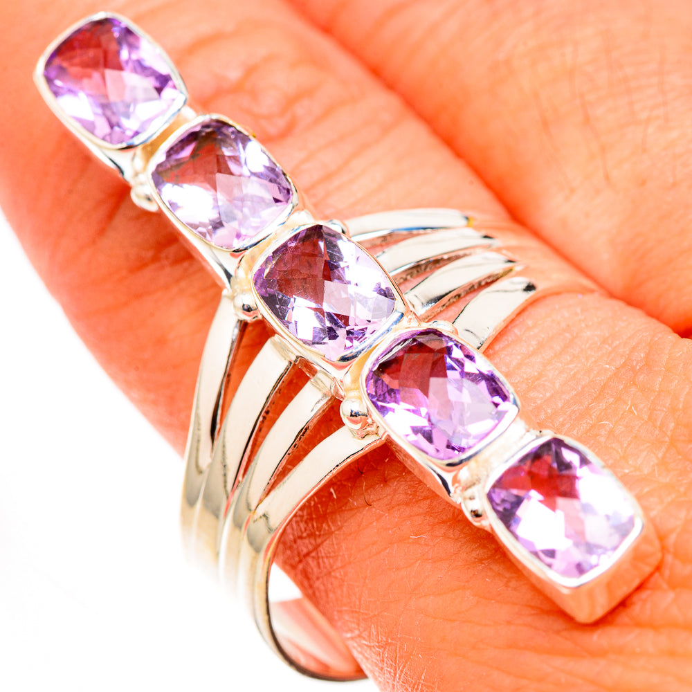 Amethyst Rings handcrafted by Anasilvercos - RING126662