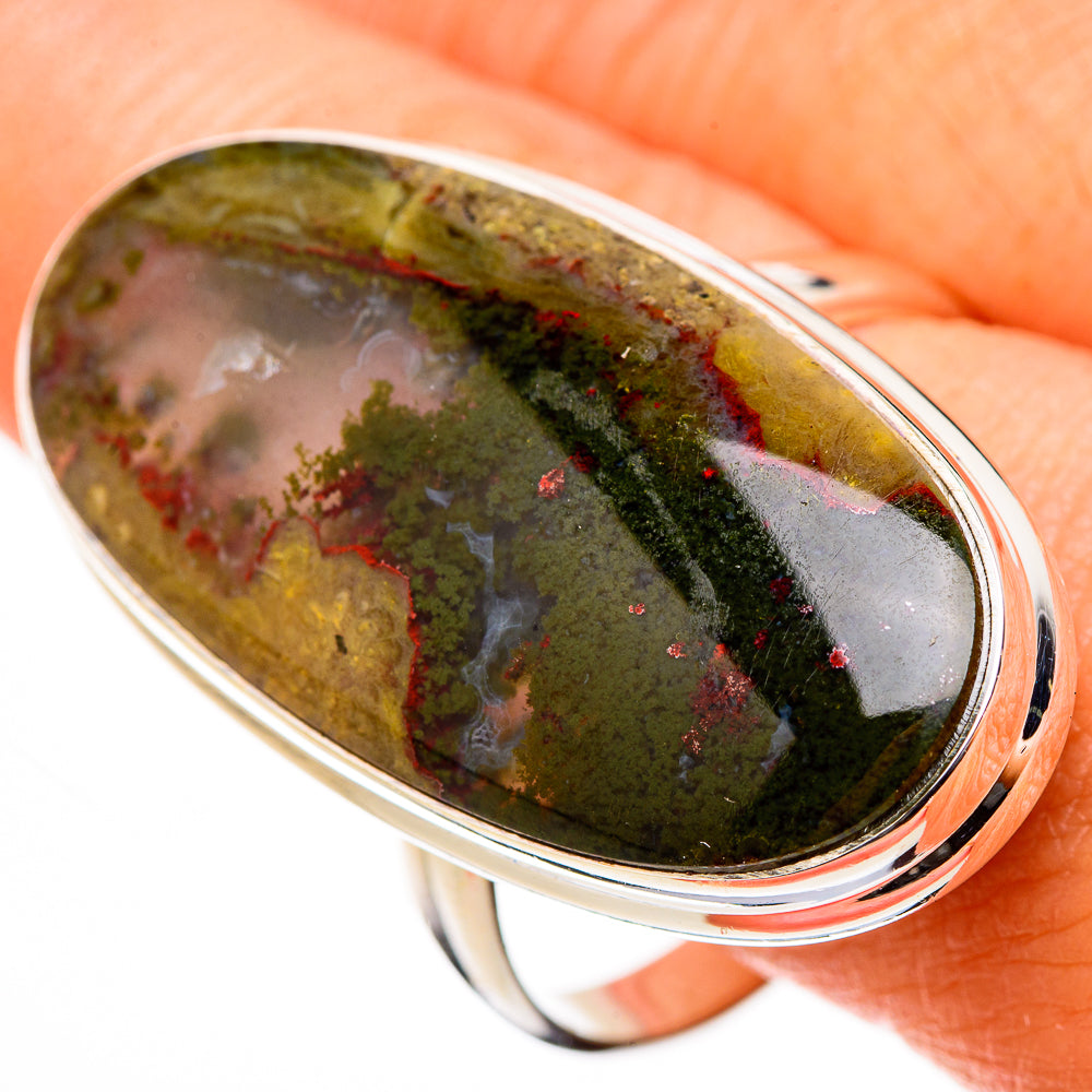 Bloodstone Rings handcrafted by Anasilvercos - RING126671