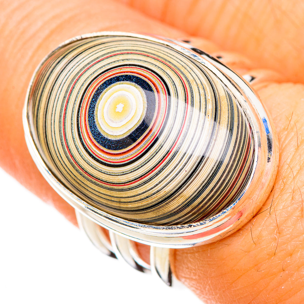 Fordite Rings handcrafted by Anasilvercos - RING126852